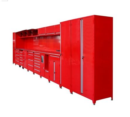 Key Lock Modular Garage Cabinets with Professional Design and Customized Support