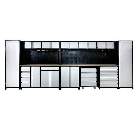 KEY Lock Garage Storage Cabinets System for Efficiently Managing Tools and Equipment