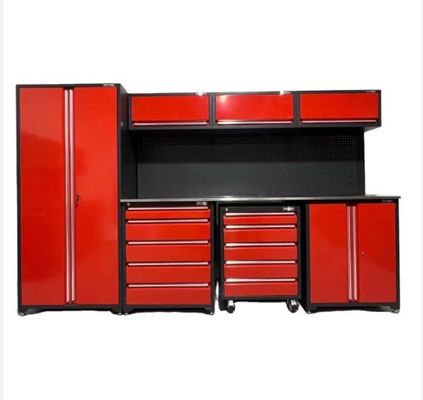 Custom Metal Garage Tool Cabinet Heavy Duty Rolling Tool Chest for Garage Store Tools