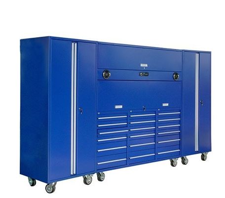 Brown Iron Rolling Tools Chest with Customized Support ' Needs and Tools Organization