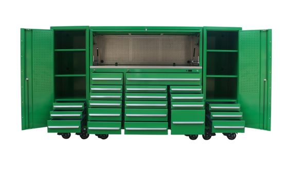 Acceptable OEM ODM Workshop Rolling Tool Cabinet with Wheels and Multi-function Storage