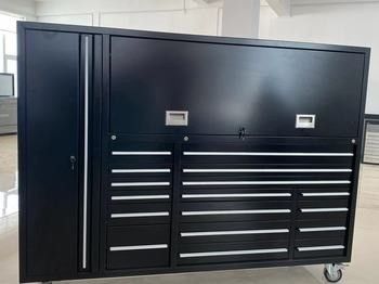 Iron Heavy Duty 72&quot; Tool Chest on Wheels for Garage Storage and Workshop Equipment