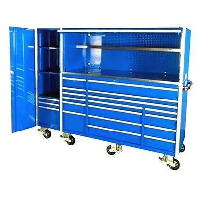 Multi Drawers Optional 2.4m Tool Chest with Side Locker The Ultimate Workshop Storage