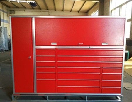 Multi Drawers Optional 2.4m Tool Chest with Side Locker The Ultimate Workshop Storage