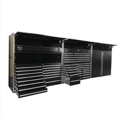 Rolling Tool Cabinet With Aluminum Handles For Garage Store Tools