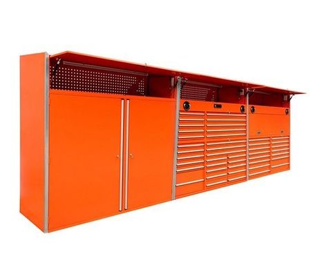 Rolling Tool Cabinet With Aluminum Handles For Garage Store Tools