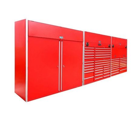 Rolling Tool Cabinet With Aluminum Handles For Garage Store Tools